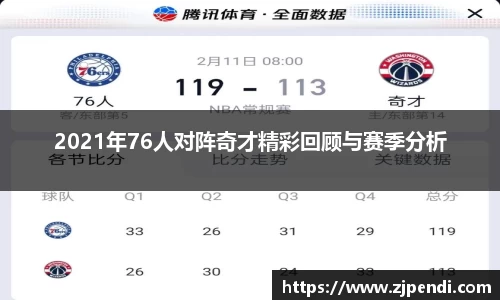 2021年76人对阵奇才精彩回顾与赛季分析